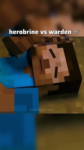 Herobrine vs Warden ☠️🔥 | Deadliest Minecraft Battle