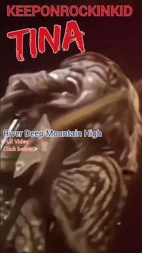 Tina Turner River Deep Mountain High 1979. In Concert. Complete song on my Channel #tinaturner