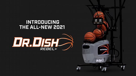 Dr. Dish Rebel  Basketball Shooting Machine | Dr. Dish Basketball