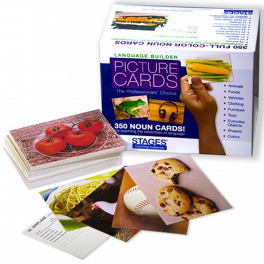 Language Builder Noun Picture Cards | Noun Flashcards