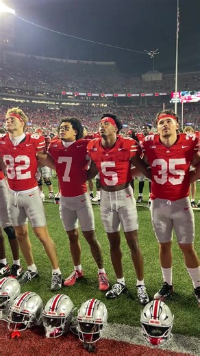 2.9K views · 83 reactions | They can’t all be singers, but they can definitely win! Ohio State celebrates with "Carmen Ohio" after beating Minnesota 42-3 on Saturday. The Buckeyes are now 2-0 in Big Ten Conference play. | The Columbus Dispatch | Facebook