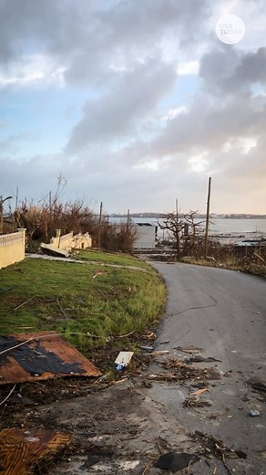 30K views · 455 reactions | Hurricane Dorian was the strongest storm to ever hit The Bahamas. Fierce winds knocked down thousands of buildings across Abaco, leaving most of the people living there homeless. Marsh Harbour was one of the worst-hit areas with no chance of rebuilding or repairing many of the homes. Aid groups are just now starting to get established. | USA TODAY | Facebook