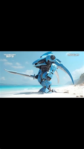 Model#9 – SwordFish Transformation | Cinematic Robot Morphing #Shorts