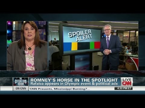 Romney's horse is in the spotlight