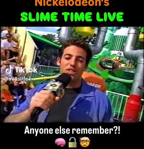 SLIME TIME LIVE on Nickelodeon in 1999. Bonus footage: home video of Nickelodeon studios in the 90s. . . . . . . . . . . . . . . #nickelodeon #nostalgia #millennial #90s #90smusic