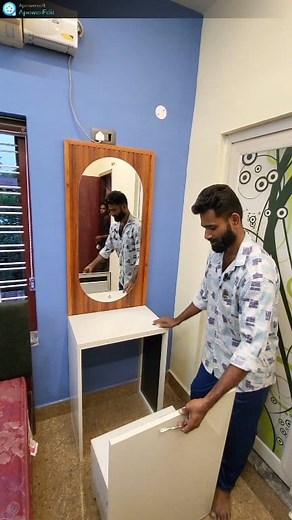 17K views · 145 reactions | Wardrobe and mirror unit with chare pearl tech Alu Fab mathra 9567337780 #aluminium #follower #wardrobe | Badhusha Pearl Aluminium Febrication | Facebook