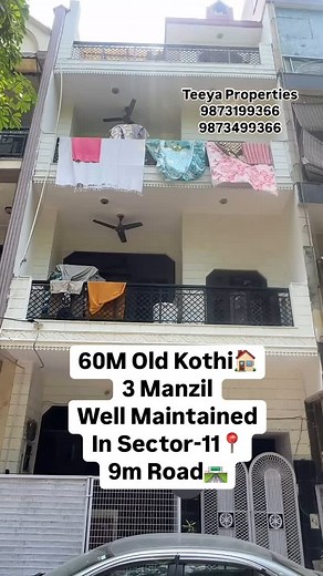 337 reactions · 91 shares | ✨ 60m Old Kothi for Sale – Rohini Sector...