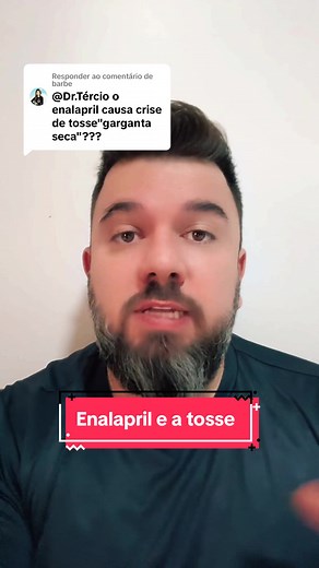 Enalapril pode causar tosse? Entenda os efeitos colaterais
