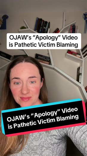 @OJAW apology video is pathetic and triggering for survivors #believethevictims #believewomen