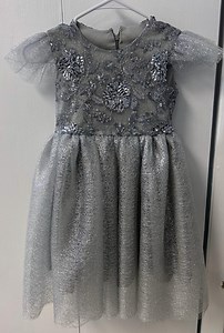 Silver Sequin Dress: Party Outfit, 8-year-old Girl - Etsy Canada