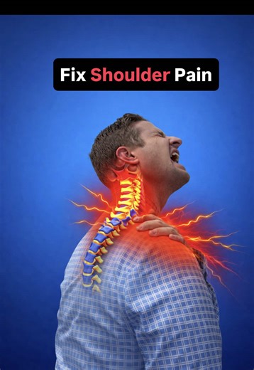 🔥 Radiating Shoulder Pain Reset! 💡 Shoulder pain, oftentimes, comes from the neck! 🔥 Fix your shoulder pain with this ONE exercise! 👉 Start Here: 1️⃣ Chin Tucks Reduce all the stress and dysfunction in your neck 30 reps, 2 sets Want to fix your shoulder pain for life? ✅ Comment below with the word “FIX” and you’ll get access to my 21-Day Shoulder Pain Fix Guide! 🔥 Bonus: 10% off! Use Code: NOPAIN ☑️ DIY 👉 Link in my bio!