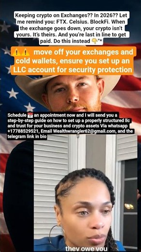 STILL KEEPING CRYPTO ON EXCHANGES??#NotYourKeys