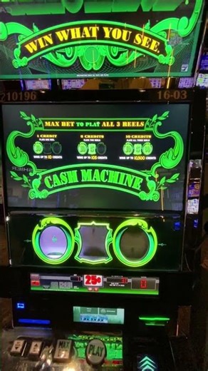 Cash Machine Mistake! Bet High always!