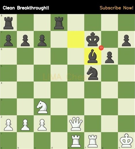 Clean Breakthrough!! #chesschallenge #rooksacrifice #tacticstime