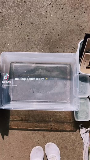 Handmade Paper Making Process