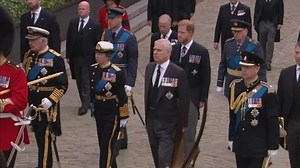 Queen’s coffin arrives for State Funeral