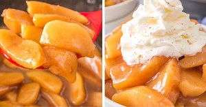 DIY Slow Cooker Cracker Barrel Fried Apples Recipe