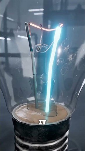 How a Light Bulb Gets Hotter Than Molten Lava #shorts #engineering
