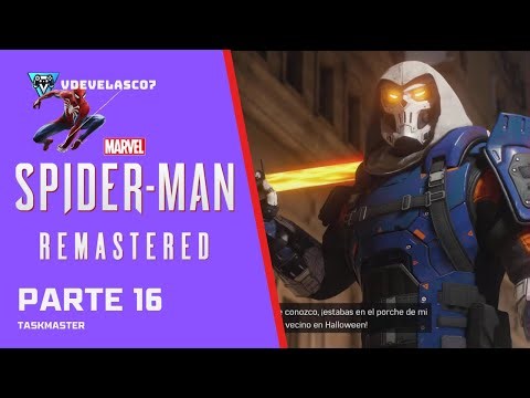 Marvel's Spider-Man Remasterizado | Taskmaster | PARTE 16