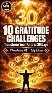 10 Gratitude Challenges | Transform Your Faith in 30 Days
