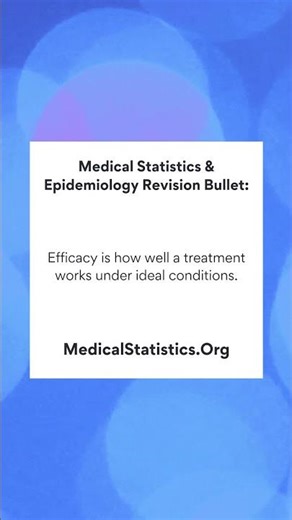 Daily Medical Statistics & Epidemiology Exam Revision Bullet