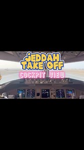 4.6K views · 41 reactions | Jeddah take off | Cockpit view #reels #takeoff #Pilot #B777 #MasterBae #Jeddah #SaudiArabia #Aviation | Master Bae | Facebook