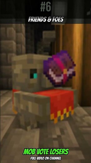 Every Mob Vote Loser Added to Minecraft #shorts