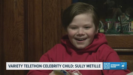 Variety telethon celebrity child: Sully Mettille