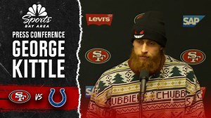 51K views · 1K reactions | 49ers star George Kittle shares his 'concern level' over ankle injury from win. Read more: shorturl.at/URfHc | NBC Sports Bay Area / California | Facebook