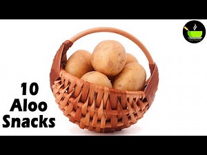 Yummy Indian Snacks Recipes using potato | Easy Aloo Recipes | Simple Potato Recipes