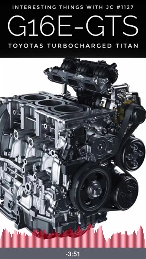Toyota G16E-GTS: Small Engine, Big Power