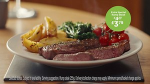 30K views · 55 reactions | Make any occasion special with a range of delicious Extra Special Aberdeen Angus Steaks from Asda. Bring it home. Selected stores. Subject to availability. Serving suggestion. Rump Steak 255g. Delivery/collection charge may apply. Minimum spend/basket charge applies. | Asda | Facebook