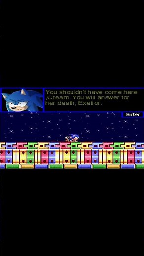 "Sonic" Strikes Again! | Sally.Exe: Eye of Three #creepypasta #sonic #sonicthehedgehog #sonicexe