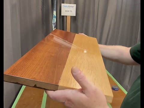 Clean Armor How To: Wood 700 and 705 Clear Coat Finishes