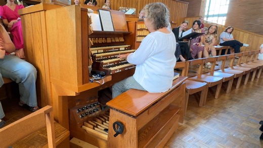 LSM organ faculty Dr. Catherine Rodland performed the exhilarating Finale from Widor’s "Symphony No. 2 in D Major" as the postlude to last Sunday’s Eucharist service. A joyful and virtuosic close to worship, this piece highlights both the brilliance of the organ and Dr. Rodland’s exceptional artistry! | Lutheran Summer Music (LSM)