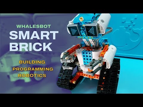 Build your own Robot and Program it EASY with WhalesBOT