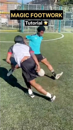 MAGIC FOOTWORK. TUTORIAL🌟 #football #footballskills #skills ⚽️