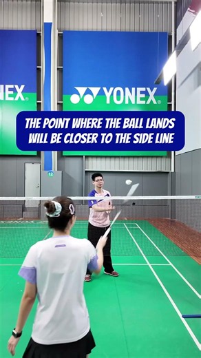 badminton racket surface details when netting forehand