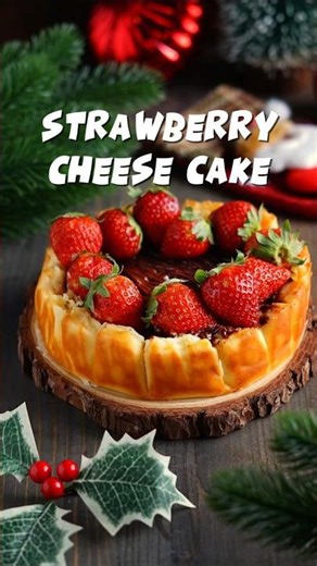 Strawberry cheesecake photography