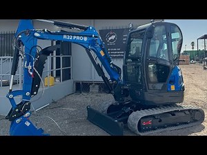 2025 Rippa R32 Pro Mini Excavator Walk around Video