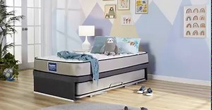 Our New Zealand made Classic Trundler Bed features a King Single top mattress and single fold-out bed. You will never need to compromise on comfort, convenience or quality again. 😍 Exclusive to Harvey Norman. Shop Now: https://bit.ly/3YA1frO | Harvey Norman New Zealand