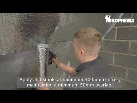 How to Apply SOPREMA Airtec Multifoil Insulation to a Pitched Roof