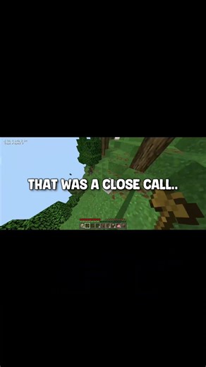 This Almost Ended My Hardcore World 💀 #minecraft #shorts
