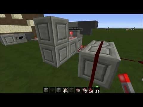 Minecraft - How to build the auto-firing hopper to dispenser.