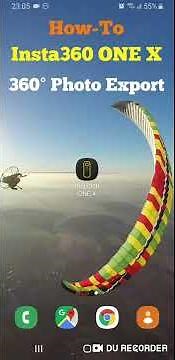 Mini-Tutorial: 360° Grad Fotos Insta360 ONE X exportieren
