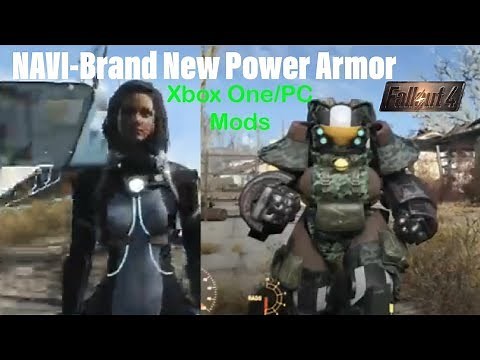 Fallout 4 Xbox One/PC Mods|NAVI-Brand New Power Armor