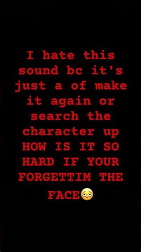 Like what's the point it's boring sound anyway and dumb?