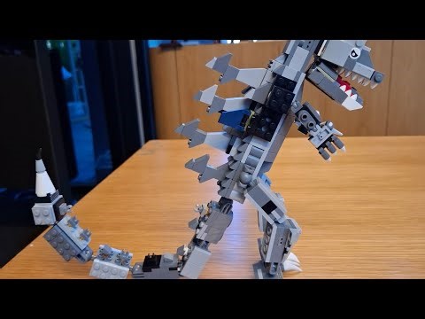 How to Build LEGO Godzilla l Custom LEGO Kaiju
