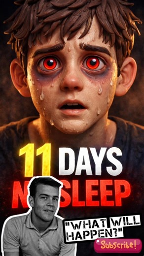 He Stayed Awake for 11 Days… This Happened 😳 #shortusa #usashorts #usafacts #usastorytelling #usa