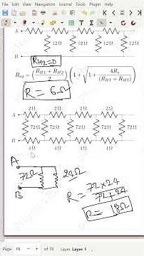 Equivalent Resistance of an Infinite Ladder of Resistors